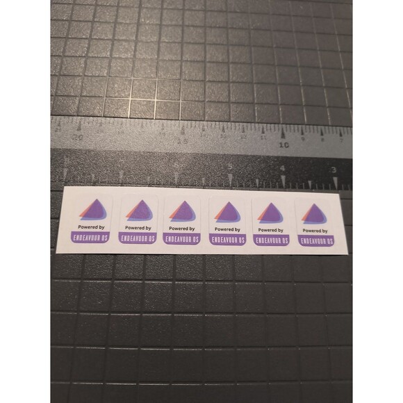 Endeavor OS EndeavourOS Sticker / Decal / Badge (6 Pack) - Picture 3 of 3